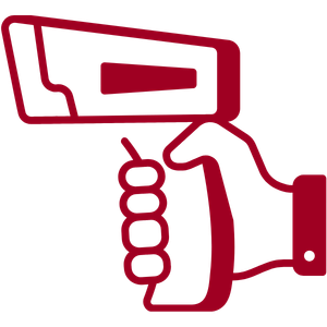Improved container stock traceability bar code scanner icon