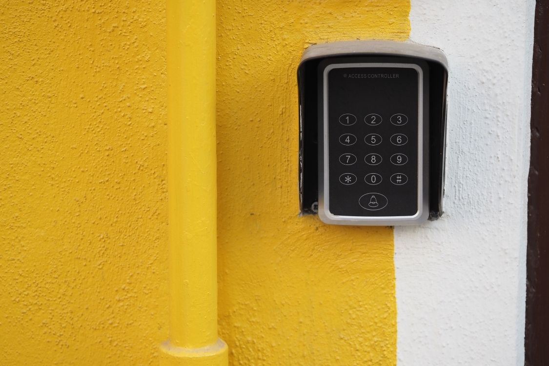 Warehouse Security - Door access keycode